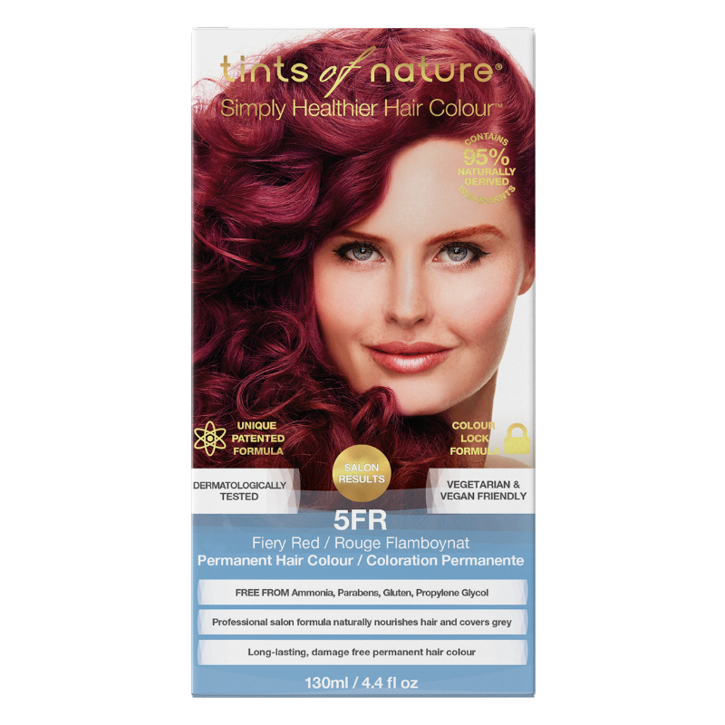 5FR Fiery Red Permanent Hair Dye - Michelle's Organic Hair Studio